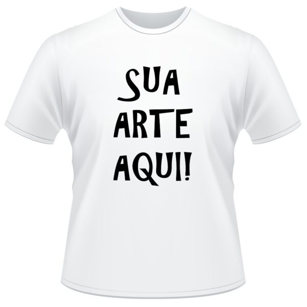 Camisa Personalizada Com Sua Estampa, Foto, Frase , Tema, Logo De Empresa E Etc